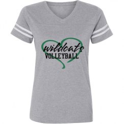 Ladies Relaxed Fit Vintage Sports Tee