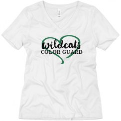 Ladies Relaxed Fit V-Neck Tee