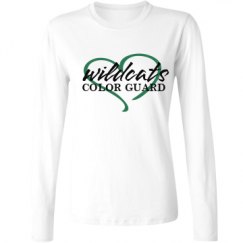 Ladies Relaxed Fit Basic Long Sleeve Tee