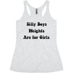 Ladies Slim Fit Super Soft Racerback Triblend Tank