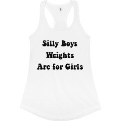 Ladies Slim Fit Racerback Tank Top