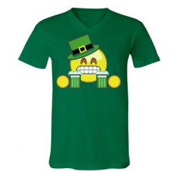 Unisex V-Neck Jersey Tee