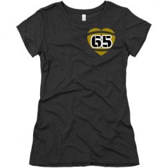 Ladies Slim Fit Super Soft Triblend Tee