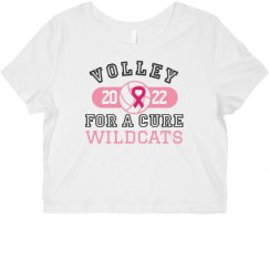 Ladies Slim Fit Crop Top Tee