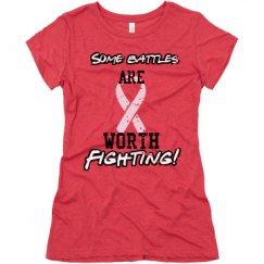 Ladies Slim Fit Super Soft Triblend Tee