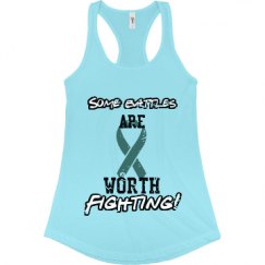 Ladies Slim Fit Racerback Tank Top