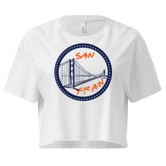 Ladies Festival Cali Crop Top Tee