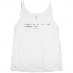 in the hood... slouchy tank