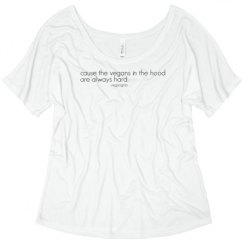 Ladies Flowy Slouchy Tee