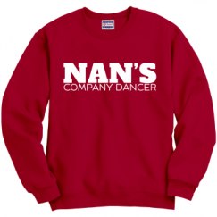 Unisex Film and Foil Crewneck Sweatshirt