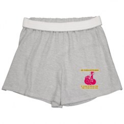 Slim Fit Cheer Shorts