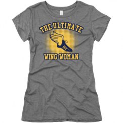 Ladies Slim Fit Super Soft Triblend Tee