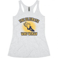 Ladies Slim Fit Super Soft Racerback Triblend Tank