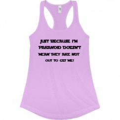 Ladies Slim Fit Racerback Tank Top