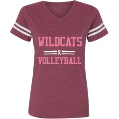 Ladies Relaxed Fit Vintage Sports Tee