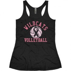 Ladies Slim Fit Super Soft Racerback Triblend Tank