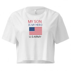 Ladies Festival Cali Crop Top Tee