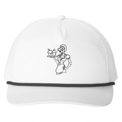 Snapback Five-Panel Rope Hat