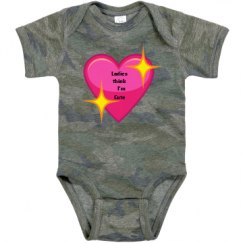 Infant Vintage Fine Jersey Bodysuit