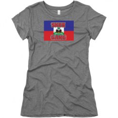 Ladies Slim Fit Super Soft Triblend Tee
