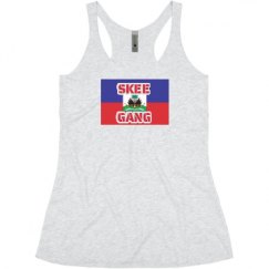 Ladies Slim Fit Super Soft Racerback Triblend Tank