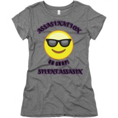 Ladies Slim Fit Super Soft Triblend Tee