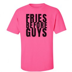 Unisex Ultra Cotton Safety Neon Crewneck Tee