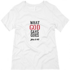 Ladies Relaxed Fit Tee