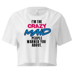 Ladies Festival Cali Crop Top Tee