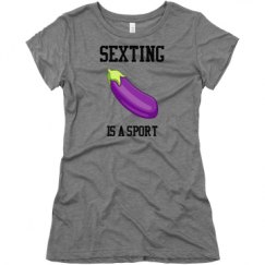 Ladies Slim Fit Super Soft Triblend Tee