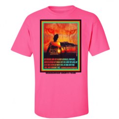 Unisex Ultra Cotton Safety Neon Crewneck Tee