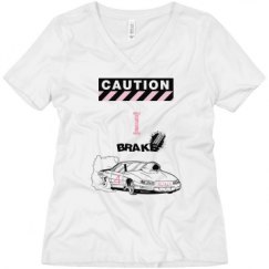 Ladies Relaxed Fit V-Neck Tee