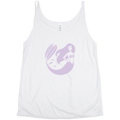 Mermaids are forever flowy tank top!