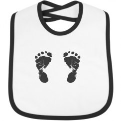 Infant Contrast Trim Bib