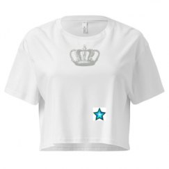 Ladies Festival Cali Crop Top Tee