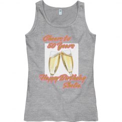 Soft Pink Birthday Tank