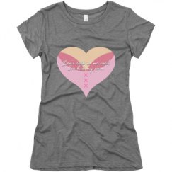 Ladies Slim Fit Super Soft Triblend Tee