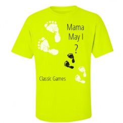 Unisex Ultra Cotton Safety Neon Crewneck Tee