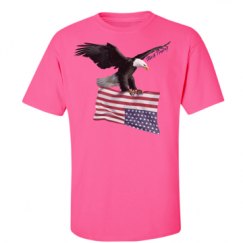 Unisex Ultra Cotton Safety Neon Crewneck Tee