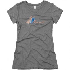 Ladies Slim Fit Super Soft Triblend Tee