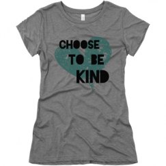 Ladies Slim Fit Super Soft Triblend Tee