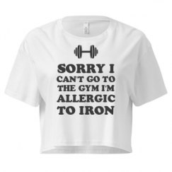 Ladies Festival Cali Crop Top Tee