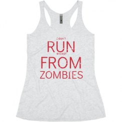 Ladies Slim Fit Super Soft Racerback Triblend Tank