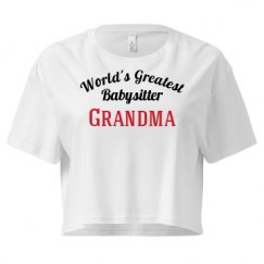 Ladies Festival Cali Crop Top Tee