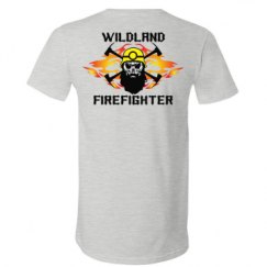 Unisex V-Neck Jersey Tee