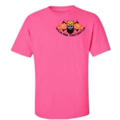 Unisex Ultra Cotton Safety Neon Crewneck Tee