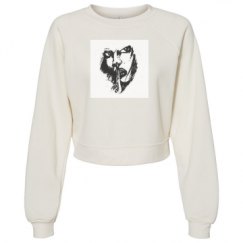 Women's Raglan Pullover Fleece