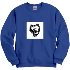Unisex Film and Foil Crewneck Sweatshirt