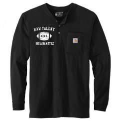 Unisex Carhartt Long Sleeve Henley Tee 