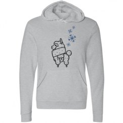Unisex Fleece Pullover Midweight Hoodie